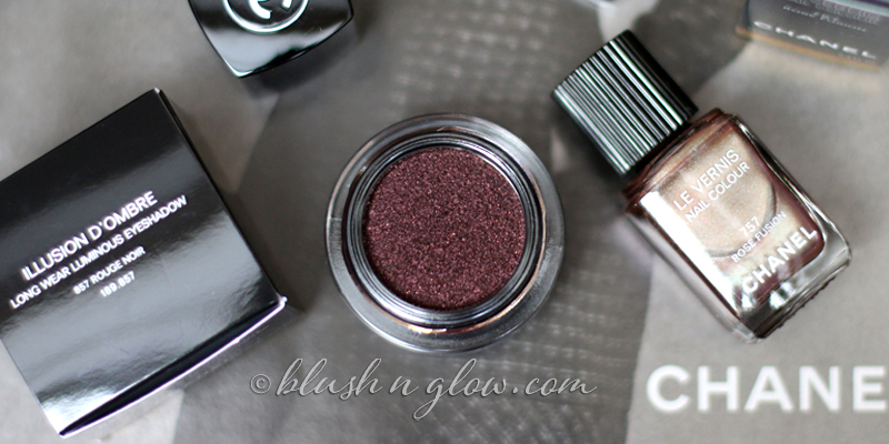 Chanel Rouge Noir #857 Illusion d'Ombre Cream Eyeshadow – Holiday